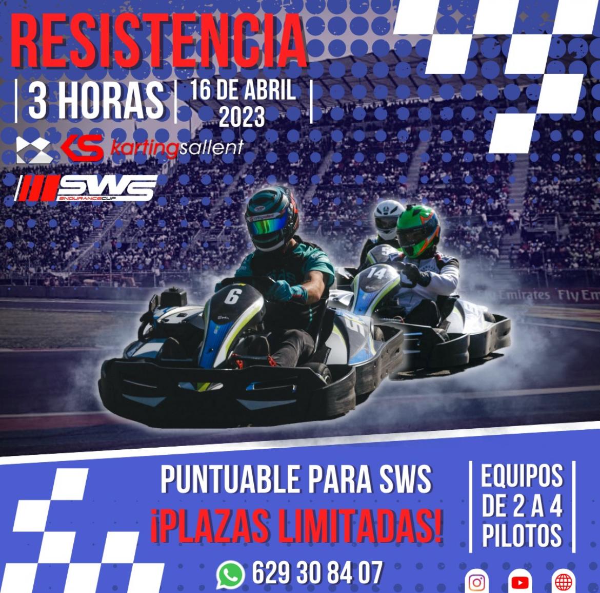 Carrera Resistencia Karts - Karting Sallent Barcelona